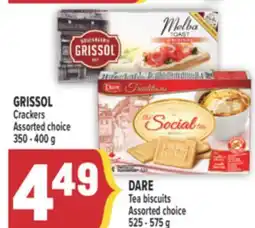 Marché Adonis GRISSOL CRACKERS offer