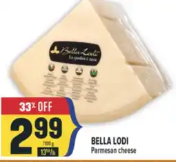 Marché Adonis BELLA LODI Parmesan cheese offer