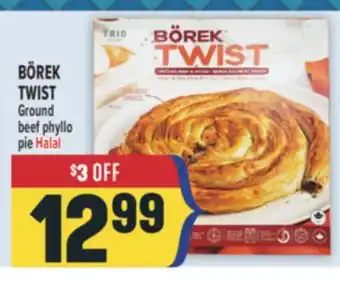 Marché Adonis BÖREK TWIST GROUND BEEF PHYLLO PIE HALAL offer