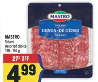 Marché Adonis MASTRO Salami offer