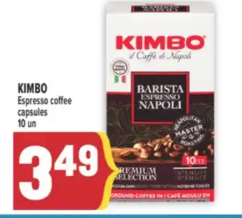 Marché Adonis KIMBO ESPRESSO COFFEE CAPSULES offer