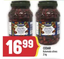 Marché Adonis CEDAR KALAMATA OLIVES offer