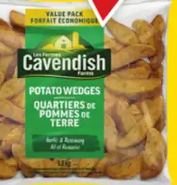 Giant Tiger Cavendish Farms potato wedges offer