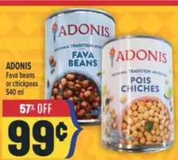 Marché Adonis ADONIS Fava beans or chickpeas offer