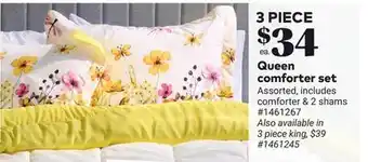 Giant Tiger Queen comforter set offer