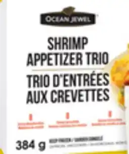 Giant Tiger Ocean Jewel shrimp appetizer trio offer