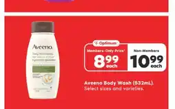 Shoppers Drug Mart Aveeno Body Wash offer