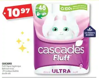 Familiprix CASCADES Bathroom tissue, 24 double rolls offer