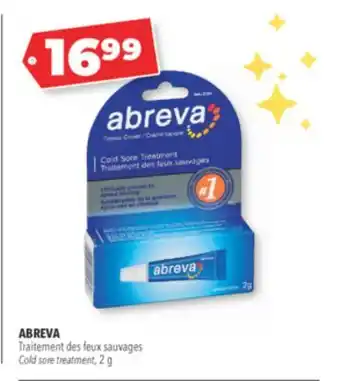 Familiprix ABREVA Cold sore treatment offer