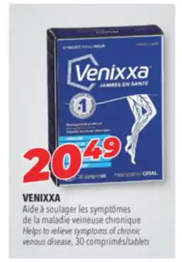 Familiprix VENIXXA Helps to relieve symptoms of chronic venous disease offer