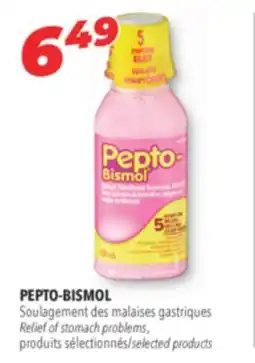 Familiprix PEPTO-BISMOL Relief of stomach problems, selected products offer