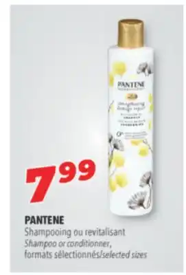 Familiprix PANTENE Shampoo or conditionner, selected sizes offer