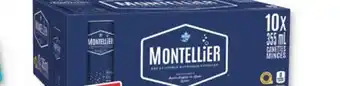 Familiprix MONTELLIER Carbonated natural spring water, 10 x 355ml offer