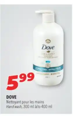 Familiprix DOVE Hand wash, 300 ml to 400 ml offer