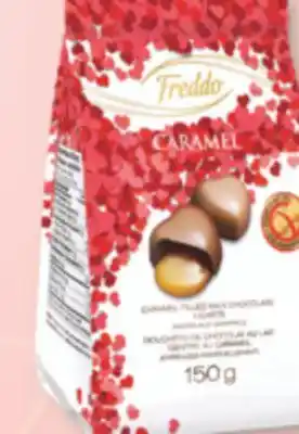 Familiprix FREDDO, Milk chocolate hearts, 150 g offer