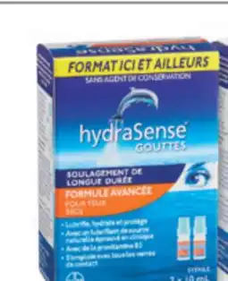 Familiprix HYDRASENSE offer