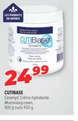 Familiprix CUTIBASE Moisturizing cream 400 g or 450 g offer