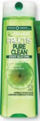 Familiprix Garnier Fructis Pure Clean fortifying shampoo with citrus extract for normal to oily hair 370ml offer