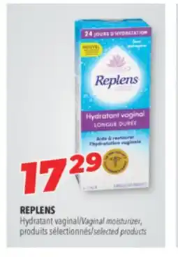 Familiprix REPLENS Vaginal moisturizer, selected products offer