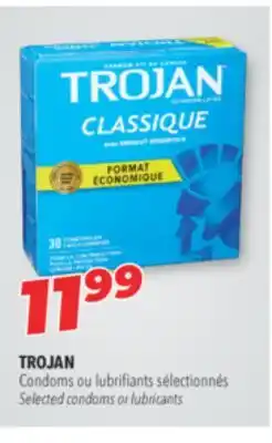 Familiprix TROJAN Selected condoms or lubricants offer