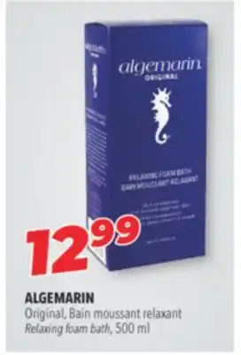 Familiprix ALGEMARIN Relaxing foam bath offer