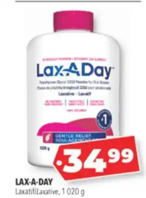 Familiprix LAX-A-DAY Laxative, 1 020 g offer