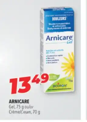 Familiprix ARNICARE Gel 75 g or Cream, 70 g offer