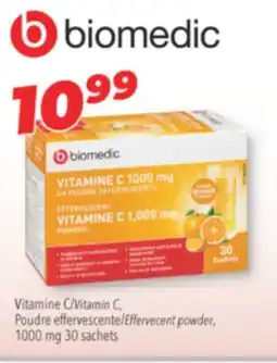 Familiprix biomedic Vitamine C/Vitamin C, Poudre powder, 1000 mg 30 sachets offer