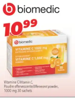 Familiprix biomedic Vitamine C/Vitamin C, Poudre powder, 1000 mg 30 sachets offer