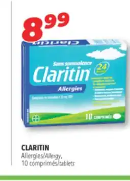 Familiprix CLARITIN, Allergy, 10 tablets offer