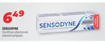 Familiprix SENSODYNE Selected toothpastes offer