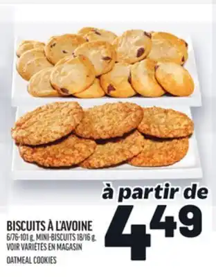 Metro BISCUITS À L'AVOINE | OATMEAL COOKIES offer