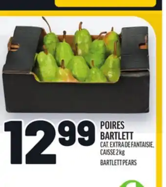 Metro POIRES BARTLETT | BARTLETT PEARS offer