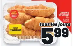 Metro CROISSANTS 100% BEURRE | 100% BUTTER CROISSANTS offer