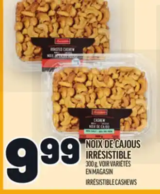 Metro NOIX DE CAJOUS IRRÉSISTIBLE | IRRÉSISTIBLE CASHEWS offer