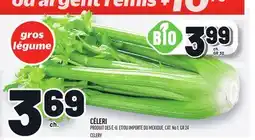 Metro CÉLERI | CELERY offer