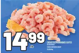 Metro CREVETTES NORDIQUES CUITES | COOKED NORTHERN SHRIMP offer