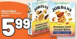 Metro CÉRÉALES JORDANS | JORDANS CEREAL offer