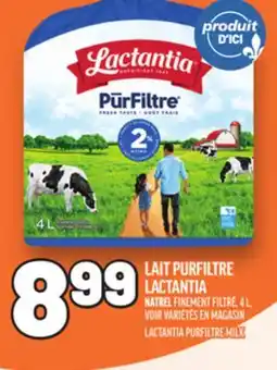 Metro LAIT PURFILTRE LACTANTIA | LACTANTIA PURFILTRE MILK offer