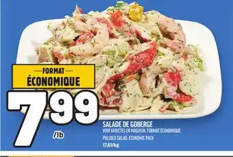 Metro SALADE DE GOBERGE | POLLOCK SALAD offer