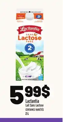 Metro LACTANTIA LAIT SANS LACTOSE offer