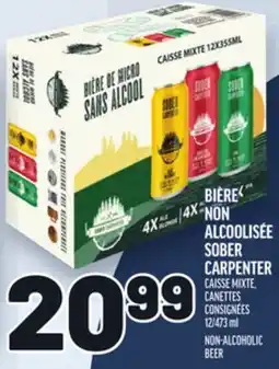 Metro BIÈRE NON ALCOOLISÉE SOBER CARPENTER | NON-ALCOHOLIC BEER offer