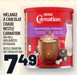 Metro MÉLANGE À CHOCOLAT CHAUD NESTLÉ CARNATION | NESTLÉ CARNATION HOT CHOCOLATE MIX offer