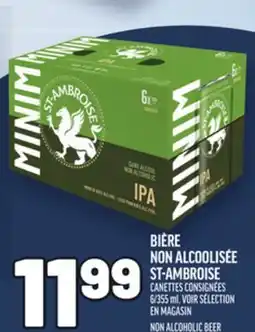 Metro BIÈRE NON ALCOOLISÉE ST-AMBROISE | NON ALCOHOLIC BEER offer