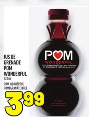 Metro JUS DE GRENADE POM WONDERFUL | POM WONDERFUL POMEGRANATE JUICE offer