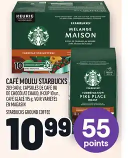 Metro CAFÉ MOULU STARBUCKS | STARBUCKS GROUND COFFEE offer