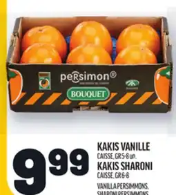 Metro KAKIS VANILLE | VANILLA PERSIMMONS, SHARONI PERSIMMONS offer