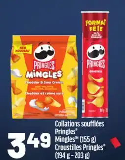 Metro COLLATIONS SOUFFLÉES PRINGLES MINGLES offer