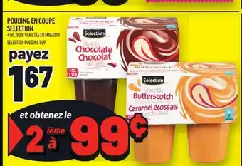 Metro POUDING EN COUPE SELECTION | SELECTION PUDDING CUP offer