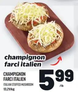 Metro CHAMPIGNON FARCI ITALIEN | ITALIAN STUFFED MUSHROOM offer